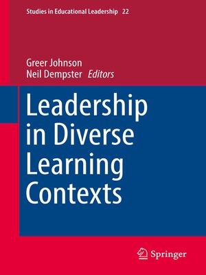 cover image of Leadership in Diverse Learning Contexts